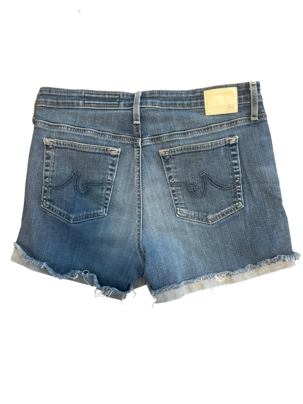 Adriano Goldschmied Cuffed Denim Shorts - Picture 3 of 4